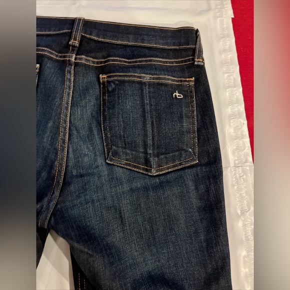Rag & Bone Woodford Jeans Denim Blue 2W1502K520 Size 28 WOMENs jeans skinny leg - Picture 12 of 16